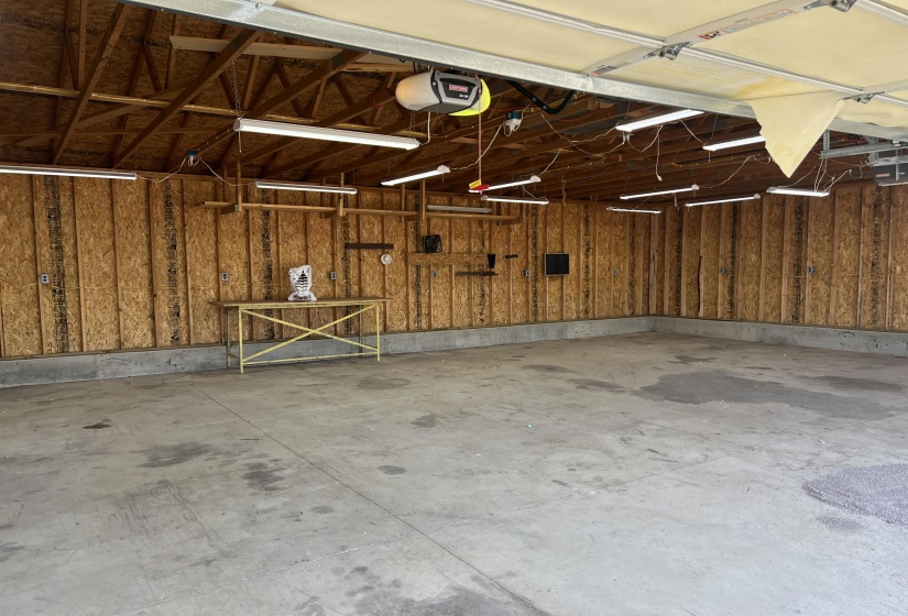 Inside Garage