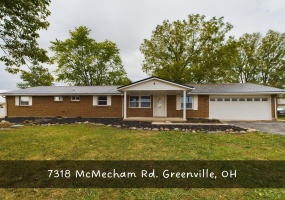 7318 Mcmecham Road, Greenville, Ohio 45331, 4 Bedrooms Bedrooms, ,2 BathroomsBathrooms,Residential,For Sale,Mcmecham,1035889