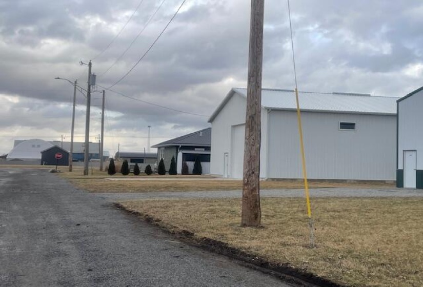 View of buildings on adjacent lot