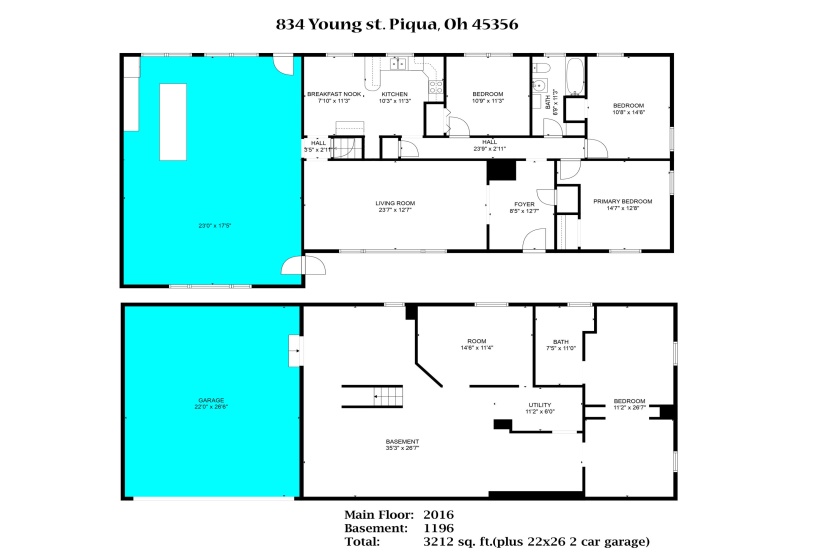 Total floorplan