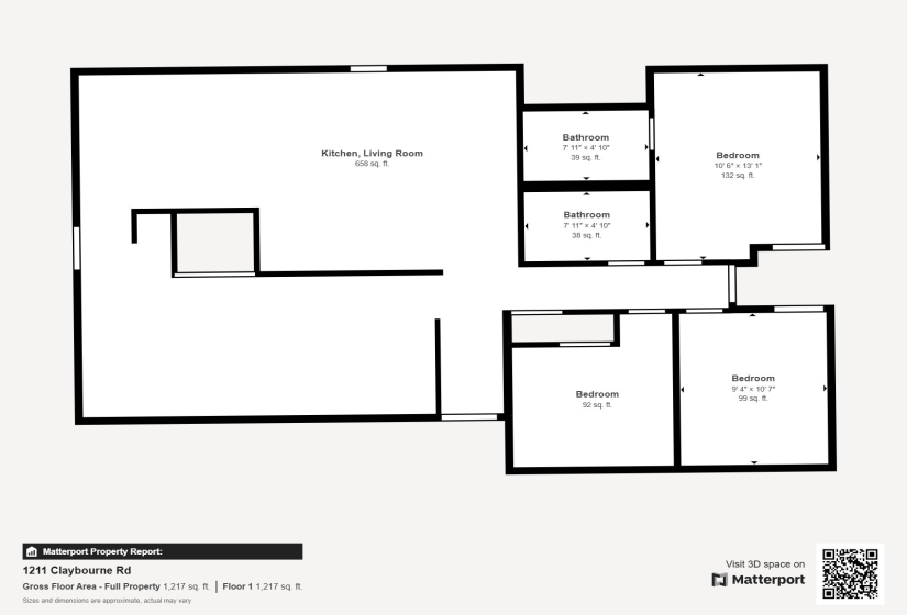 1211 Claybourne Road, Kettering, Ohio 45429, 3 Bedrooms Bedrooms, ,2 BathroomsBathrooms,Residential,For Sale,Claybourne,1037790