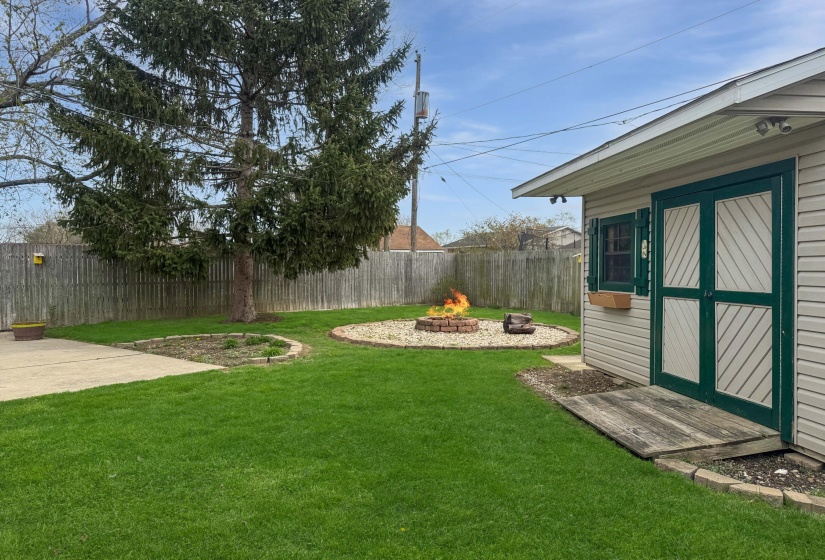 View of the Yard