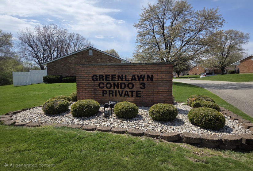 Green lawn Condos