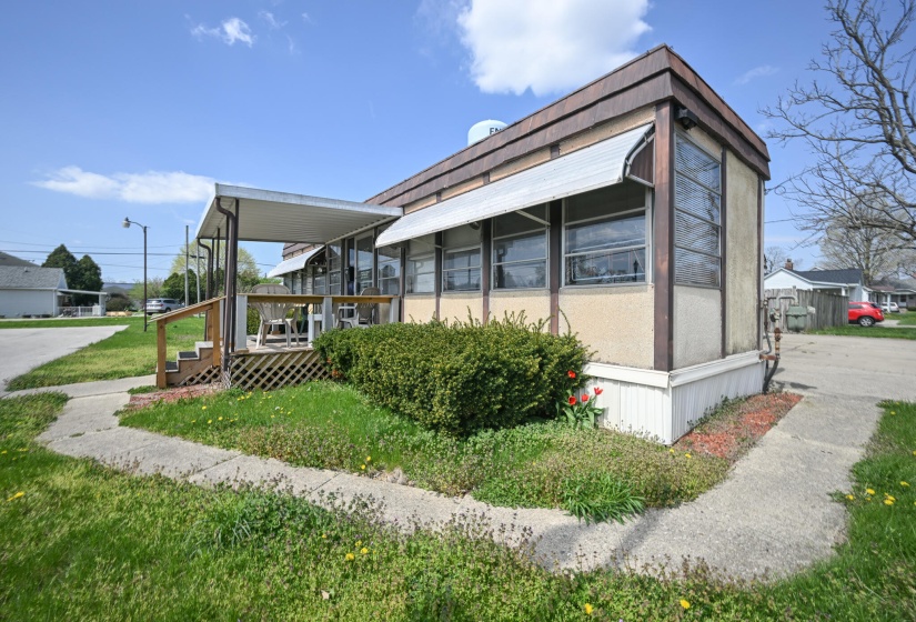 Exterior front