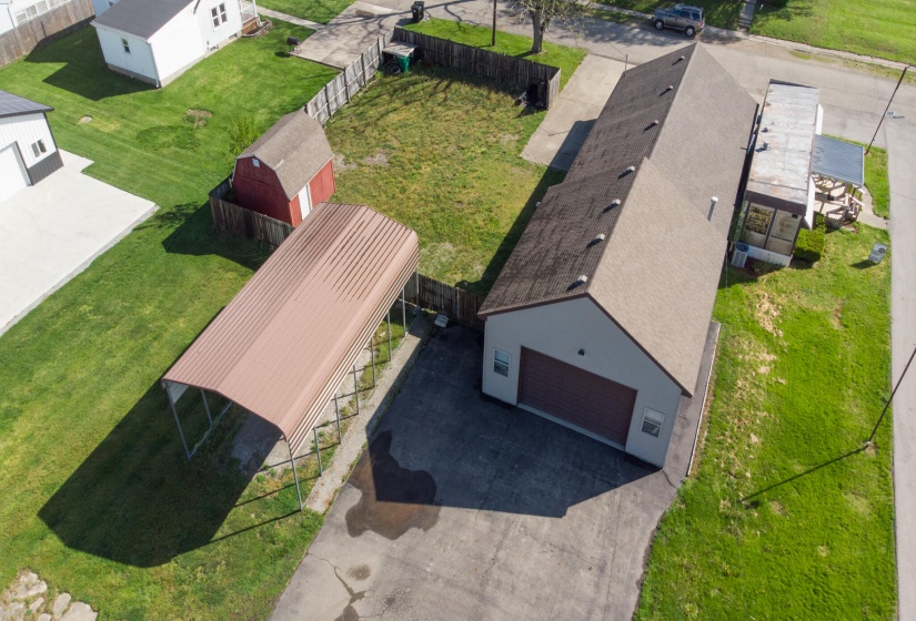 Pole Barn Aerial