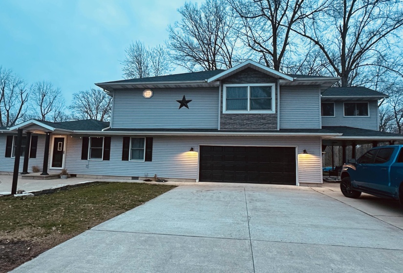 West Side of House