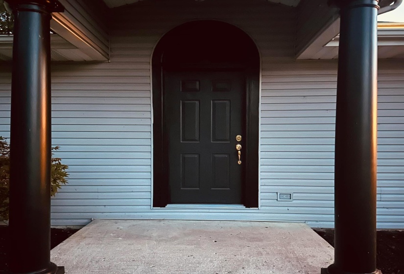 West front door