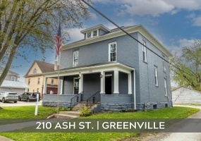 210 Ash Street, Greenville, Ohio 45331, 4 Bedrooms Bedrooms, ,1 BathroomBathrooms,Residential,For Sale,Ash,1038309