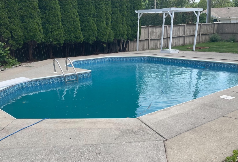 pool from last summer