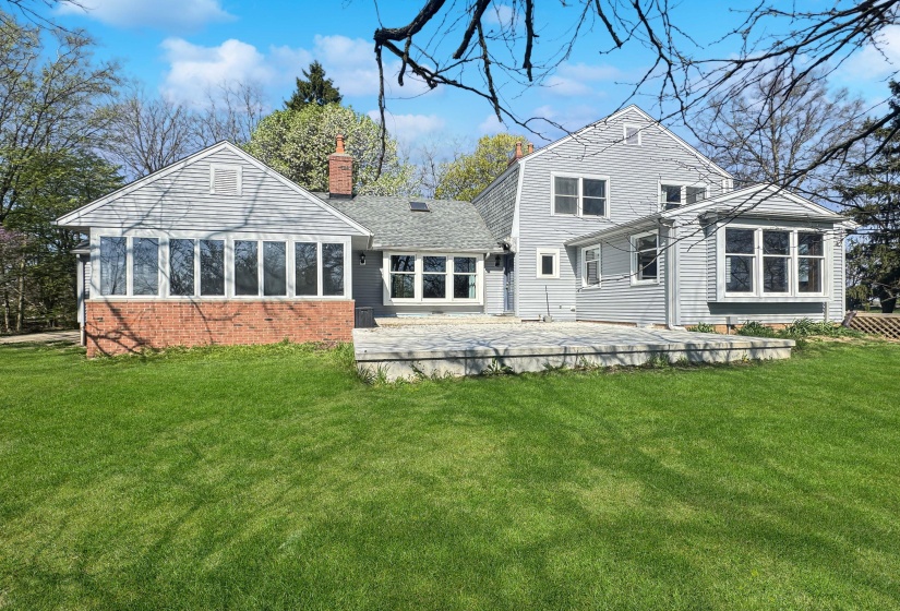 Exterior Back of Home