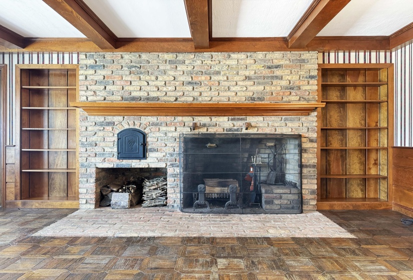 Fireplace in Family Room