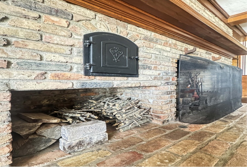 Fireplace in Family Room