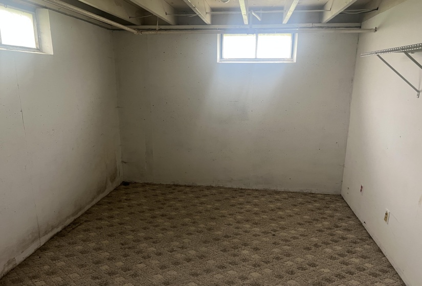 Study/Bedroom in Basement