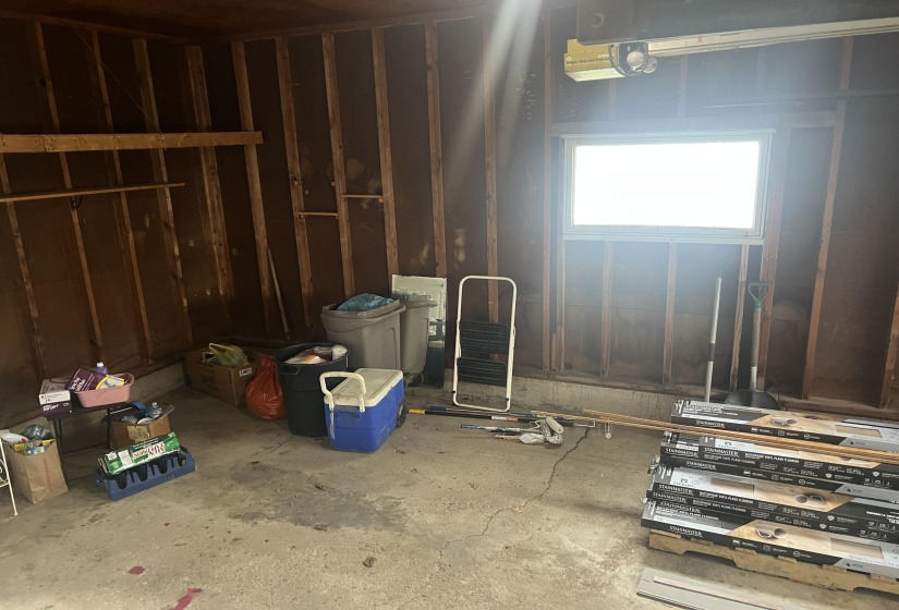 Inside Garage