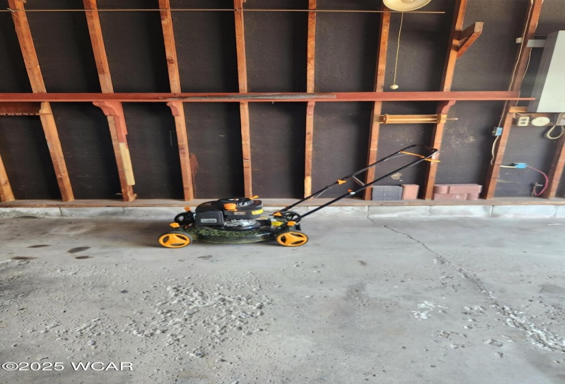 push mower included