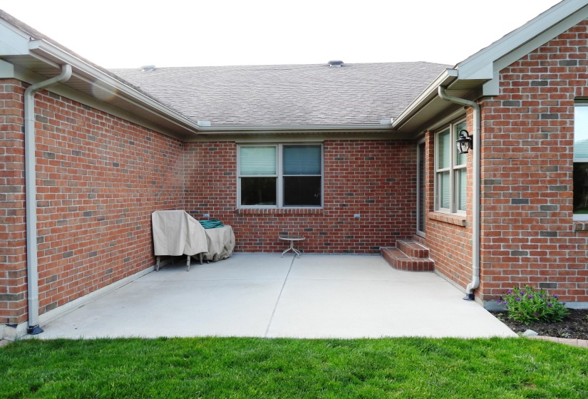 Rear Patio