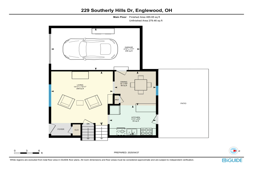 229 Southerly Hills Drive, Englewood, Ohio 45322, 3 Bedrooms Bedrooms, ,1 BathroomBathrooms,Residential,For Sale,Southerly Hills,1038414