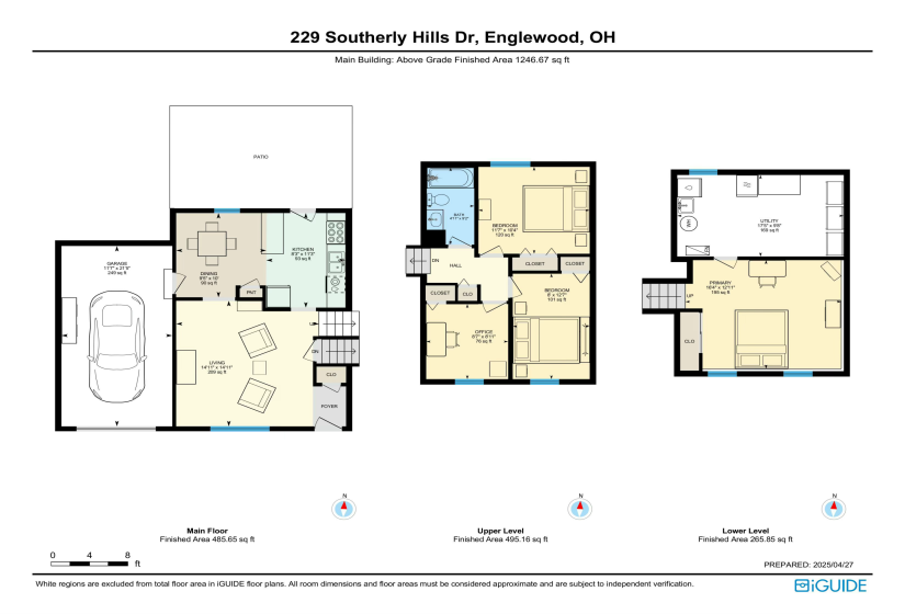 229 Southerly Hills Drive, Englewood, Ohio 45322, 3 Bedrooms Bedrooms, ,1 BathroomBathrooms,Residential,For Sale,Southerly Hills,1038414