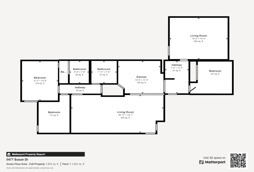 5477 Susan Drive, Dayton, Ohio 45415, 3 Bedrooms Bedrooms, ,2 BathroomsBathrooms,Residential,For Sale,Susan,1038422