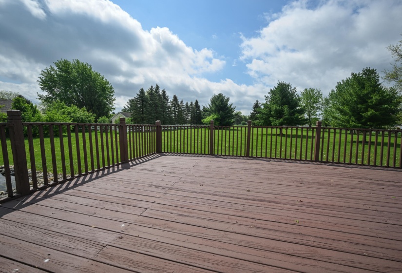 Back deck