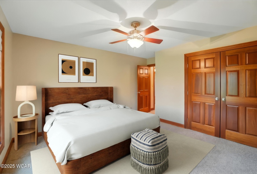 3rd Bedroom - Staged