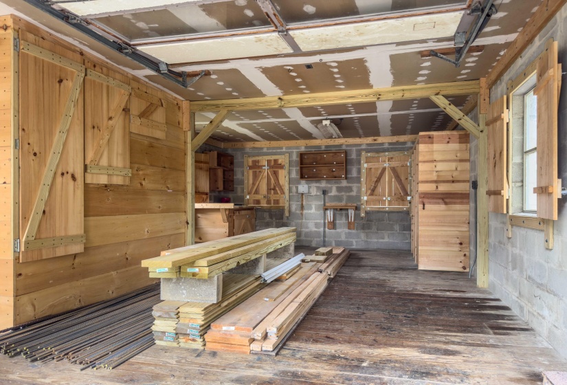 Interior of Garage