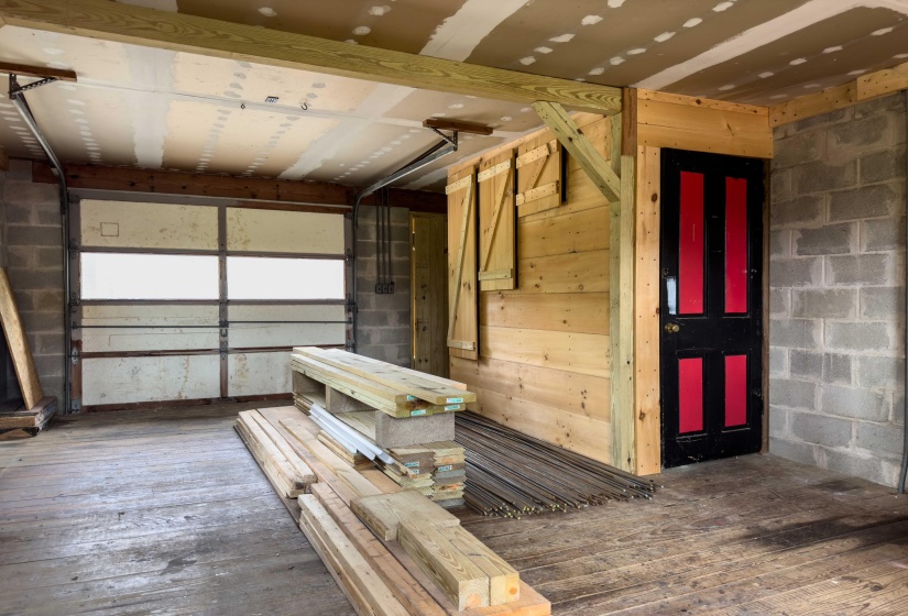 Interior of Garage