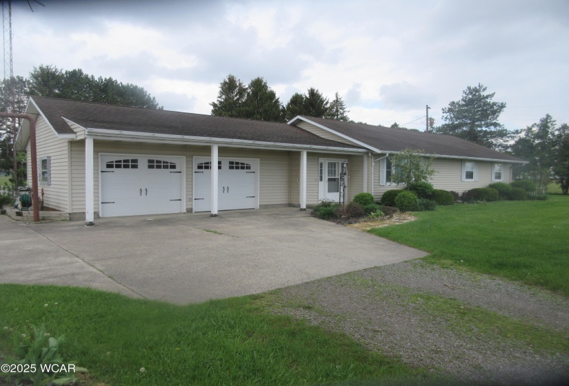 Three bedroom-one bathroom ranch on four acres