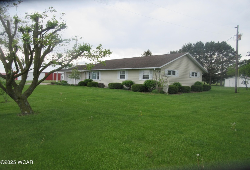 Three bedroom-one bathroom ranch on four acres
