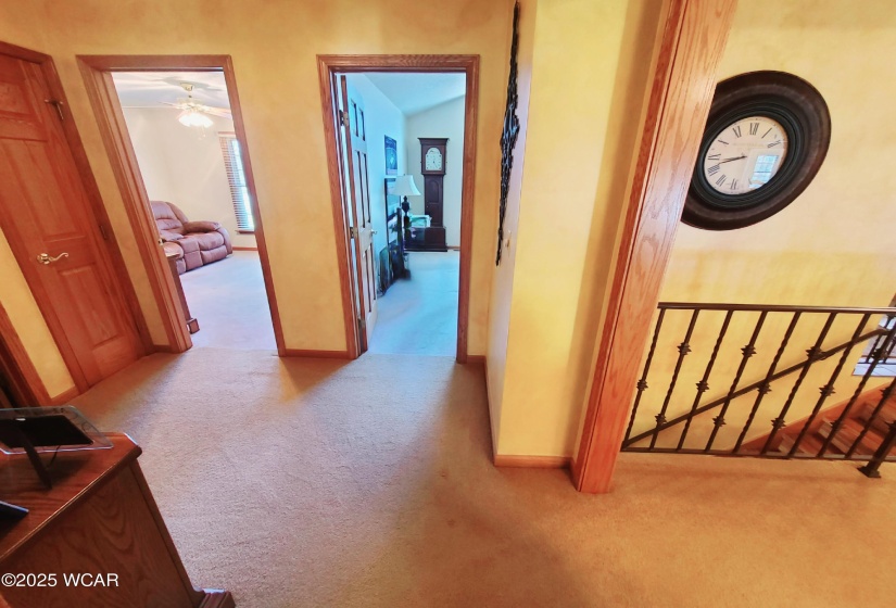 Hallway towards second and third bedrooms.