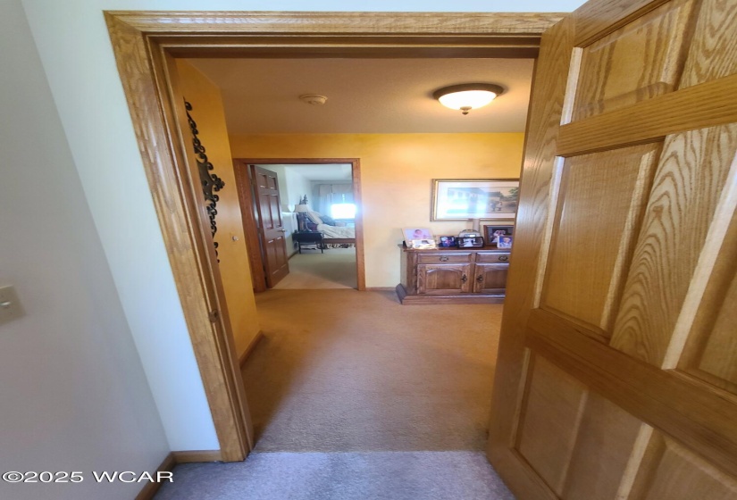 Back towards hallway