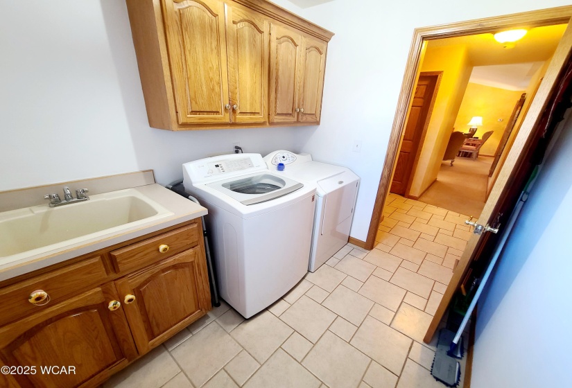 Main floor laundry
