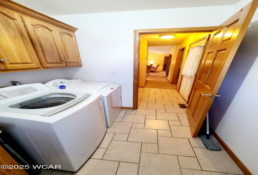 Main floor laundry