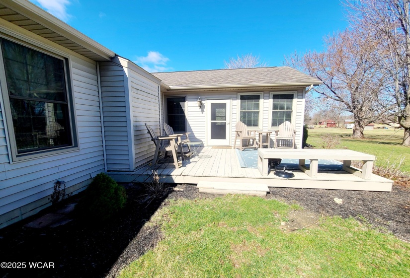 Back of the house.