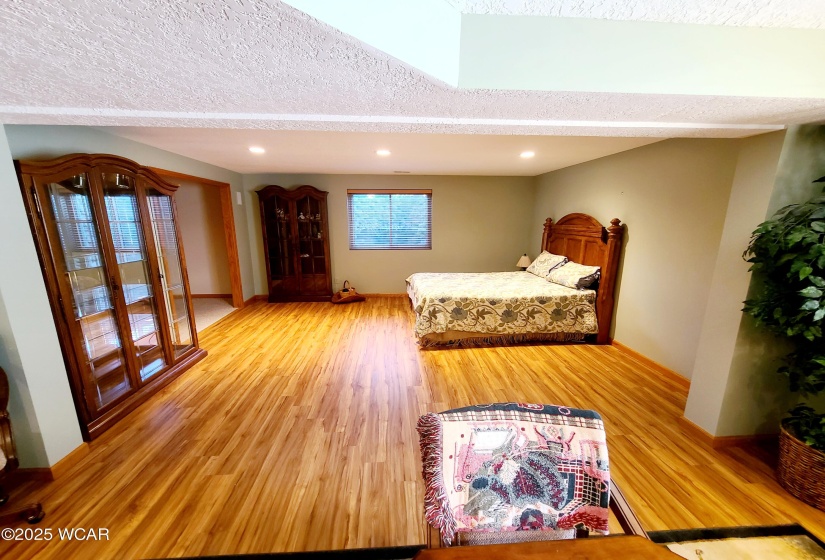 Finished basement.