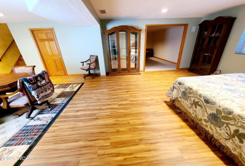 Finished basement.