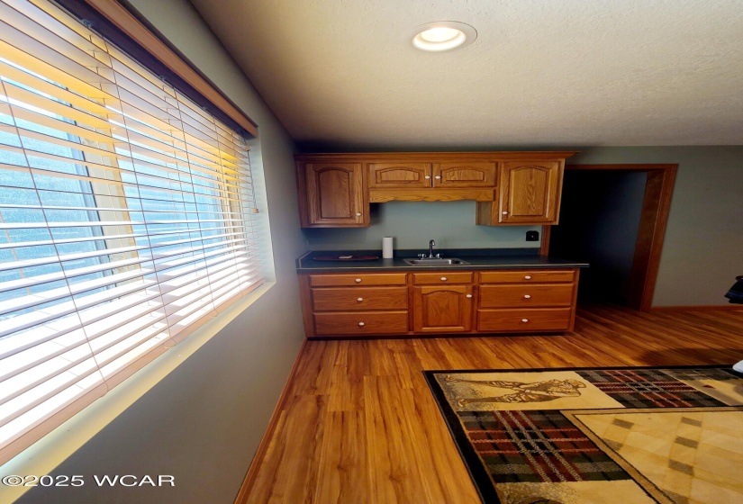 Basement - Kitchenette area.