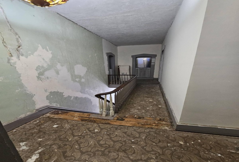 upstairs hallway