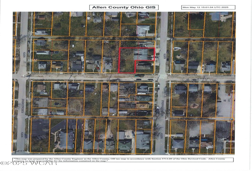 209 Kenilworth Avenue, Lima, Ohio, 3 Bedrooms Bedrooms, ,1 BathroomBathrooms,Residential,For Sale,Kenilworth,307023