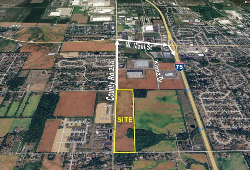 Aerial to I75
