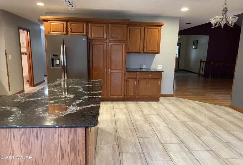 Kitchen with pantry
