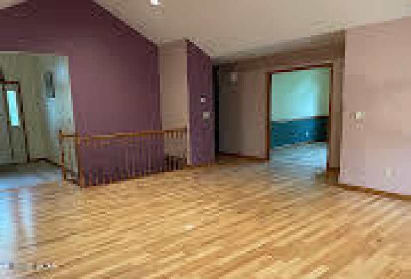 Great room looking into den