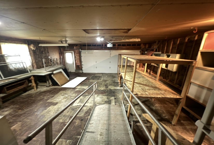 Inside Garage
