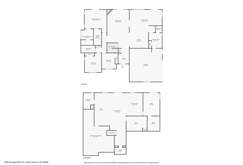 1092 George Allen Drive, South Vienna, Ohio 45369, 4 Bedrooms Bedrooms, ,3 BathroomsBathrooms,Residential,For Sale,George Allen,1038683