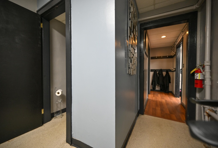 Laundry entry