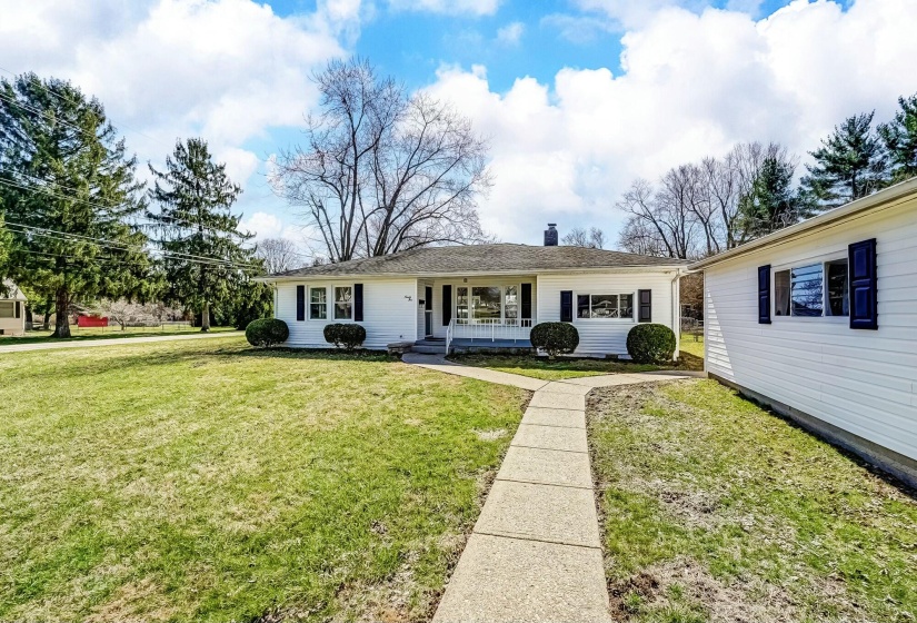 Front home & garage