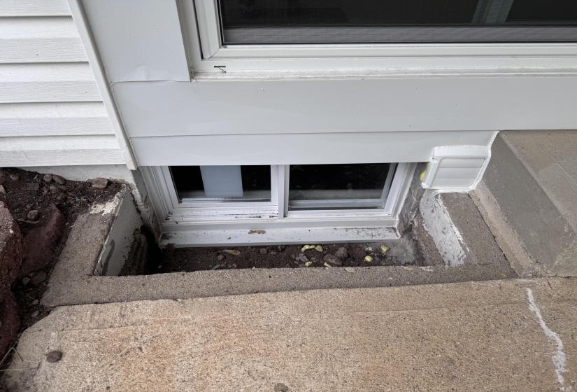 New basement casement window #1