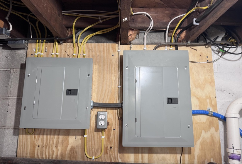 New electric service panels #1