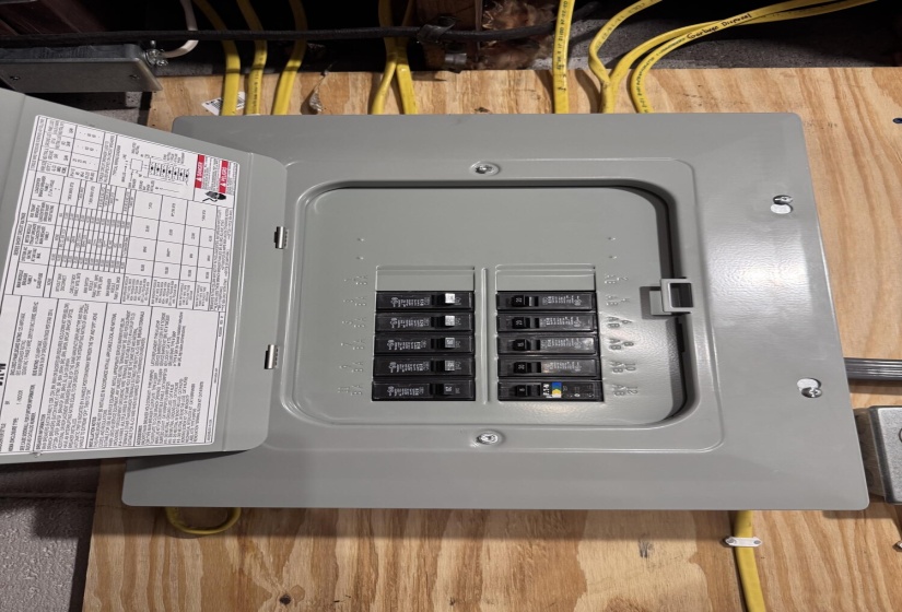 New electric service panel #1