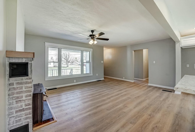 View Living Room & Entry